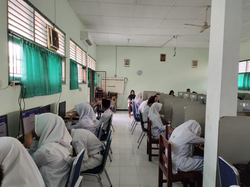Asesmen Nasional Dimulai, MTs Negeri 3 Sleman Laksanakan dengan Satu Sesi Tiga Laboratorium