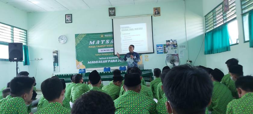 Tumbuhkan Karakter Siswa Hebat, MTs Negeri 3 Sleman Gelar AMT