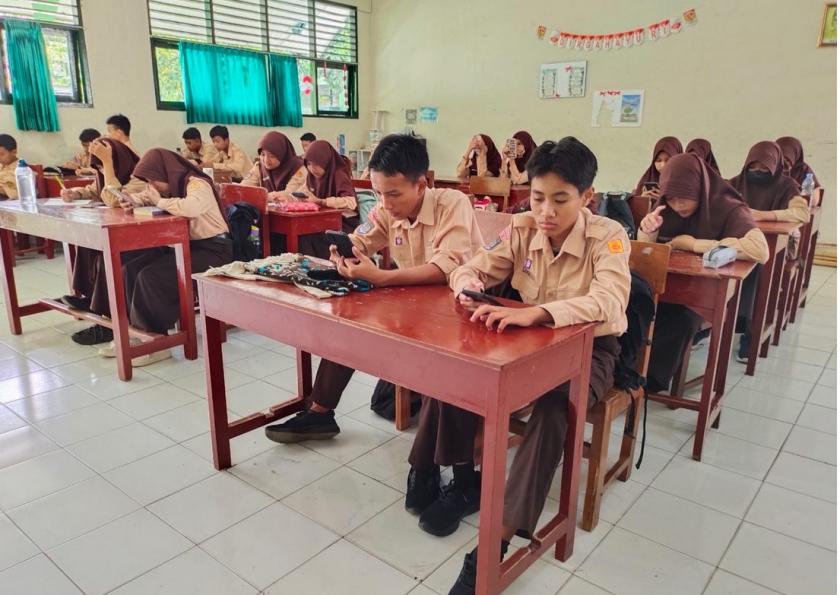 Antisipasi Kendala, MTs Negeri 3 Sleman Adakan Simulasi Asesmen Literasi Numerasi