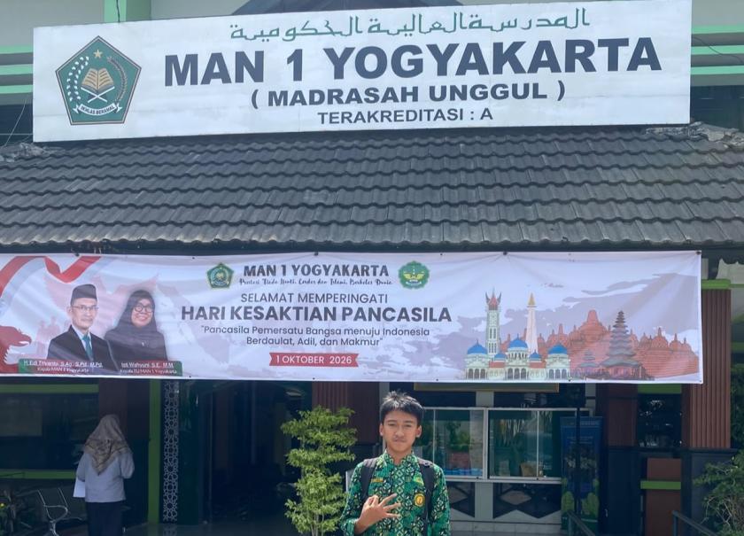 Siswa MTsN 3 Sleman Ikuti Uji Coba OMI IPA Tingkat Provinsi di MAN 1 Yogyakarta