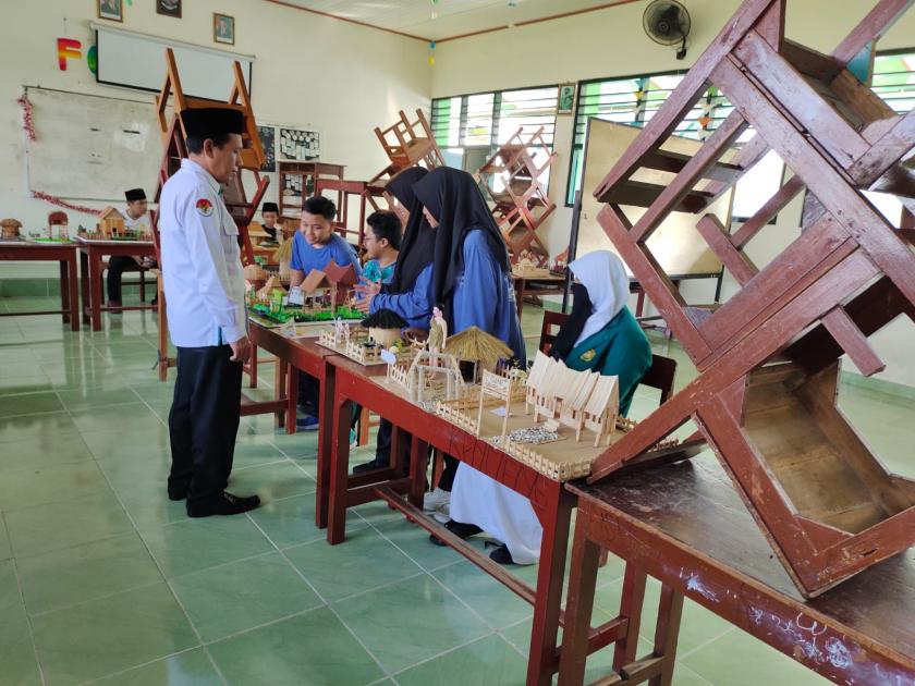 Menyedot Perhatian, Gelar Karya P5 MTs Negeri 3 Sleman Menuai Pujian