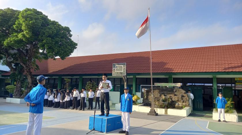 MTs Negeri 3 Sleman Laksanakan Upacara Hari Anak Nasional 2024