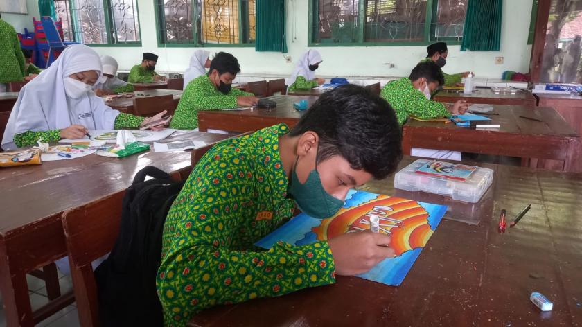 MTsN 3 Sleman Gelar Matsanega  Ramadan Competition  (Maration)