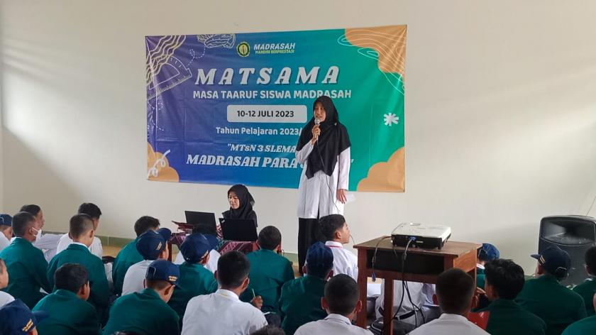 Matsama MTsN 3 Sleman, Siap Berorganisasi dan Berprestasi