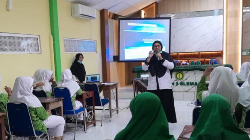 Membentuk Pelajar yang Sehat Mental, MTsN 3 Sleman Selenggarakan Penyuluhan Kesehatan Mental