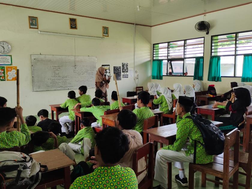 Jelang Kemah Penggalang, MTs N 3 Sleman Adakan Pembekalan