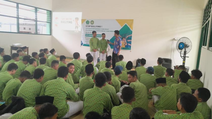 Sosialisasi Anti Bullying Kelas IX MTsN 3 Sleman, Wujudkan Mental Matsanega Squad yang Sehat