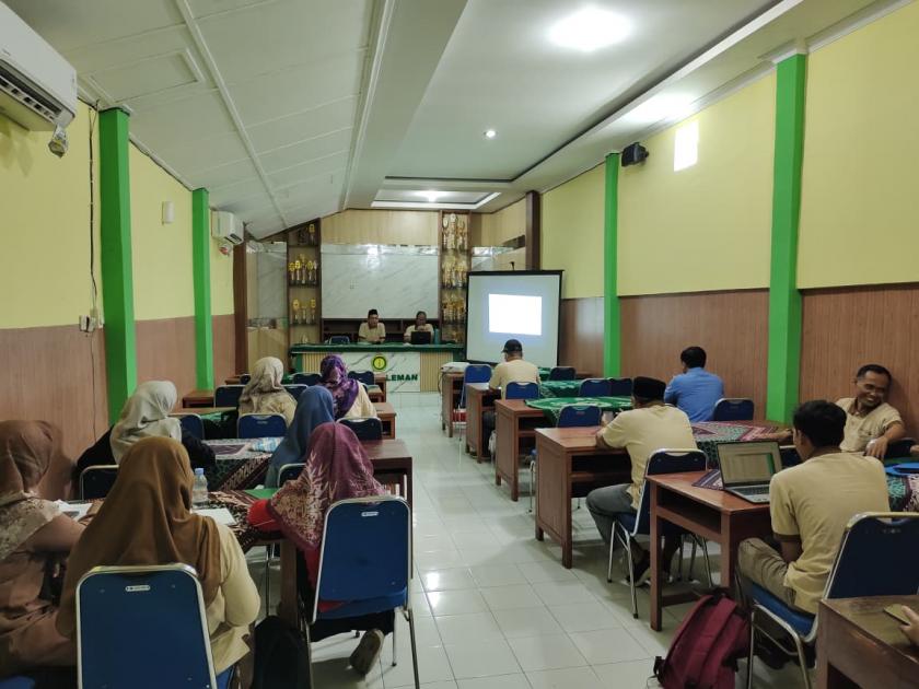 Perkuat Karakter Religius, MTsN 3 Sleman Matangkan Persiapan Kokurikuler 