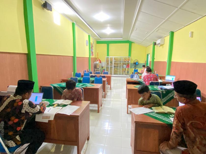 Seleksi Tahfidz PPDB Jalur PMBM MTs N 3 Sleman Berlangsung Khidmat