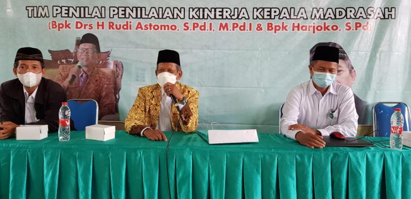 Penilaian Kinerja Kepala Madrasah MTsN 3 Sleman Tahun 2021,  Unggulkan Program Inovatif