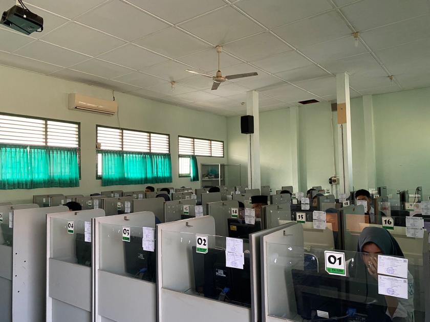 Pelaksanaan ASPD MTsN 3 Sleman Hari Kedua Tetap Berjalan Kondusif, Tertib dan Terkendali