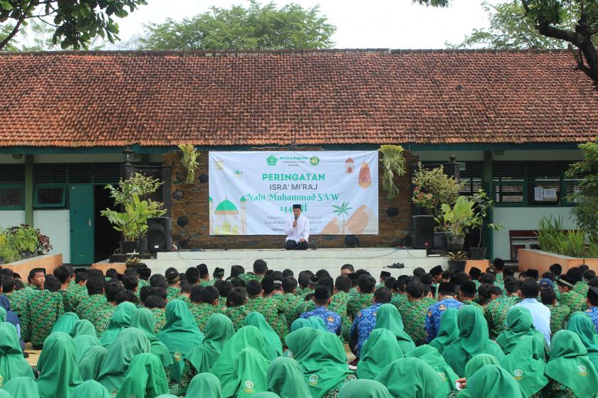 MTsN 3 Sleman Gelar Peringatan Isra’ Mi’raj Nabi Muhammad SAW