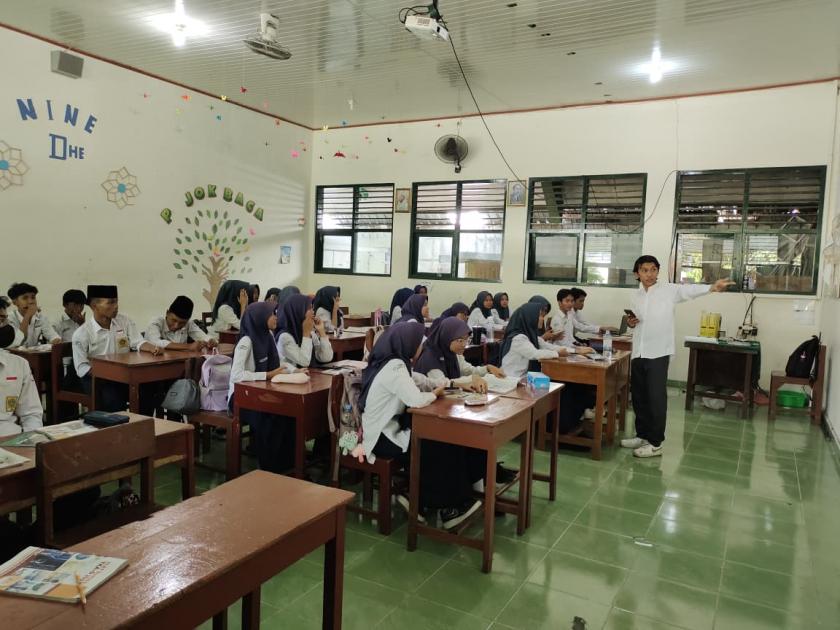 Awali Pendalaman TKD, Siswa Kelas IX MTs Negeri 3 Sleman Tunjukkan Antusiasme Tinggi