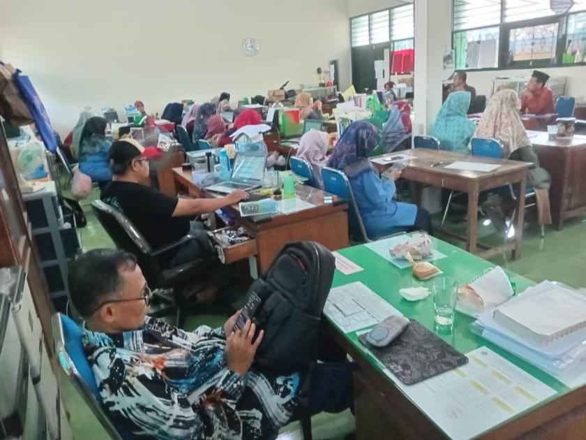 Solidkan Barisan, MTs Negeri 3 Sleman Matangkan Persiapan Harlah ke-57 melalui Rapat Koordinasi