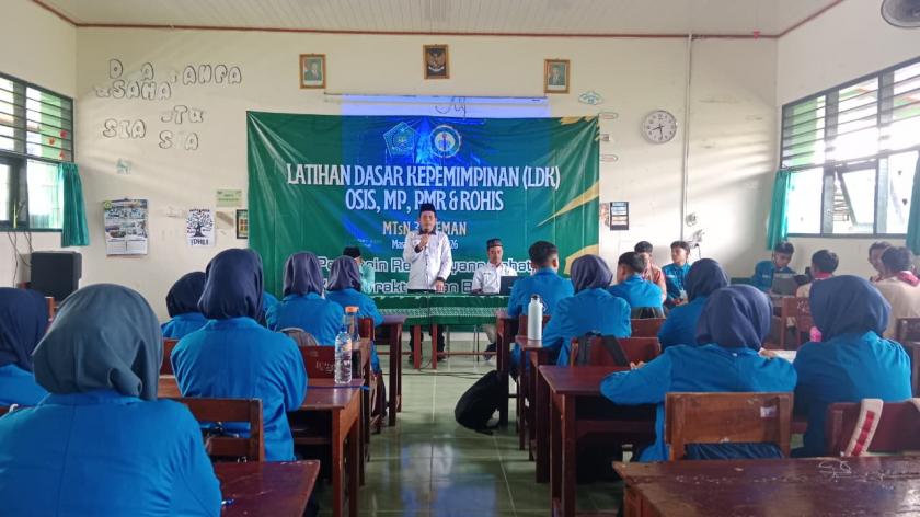 Teguhkan Langkah, LDK MTsN 3 Sleman Cetak Pemimpin Tangguh dan Tumbuh