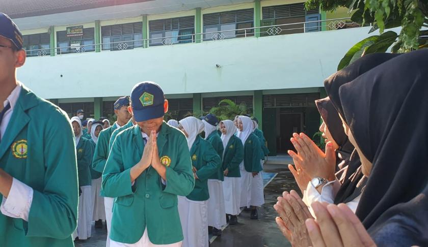 MTsN 3 Sleman Awali Pembelajaran Lepas Libur Lebaran dengan Halal bi Halal