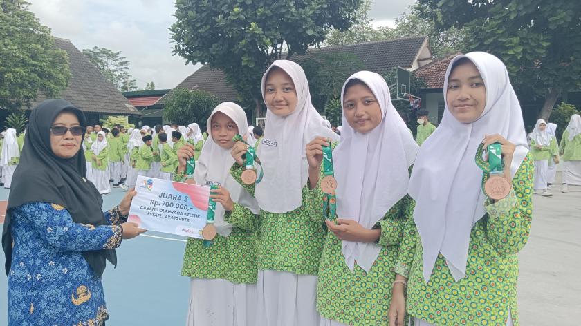 MTsN 3 Sleman Tambah 3 Medali Kejuaraan POPKAB Sleman 2023