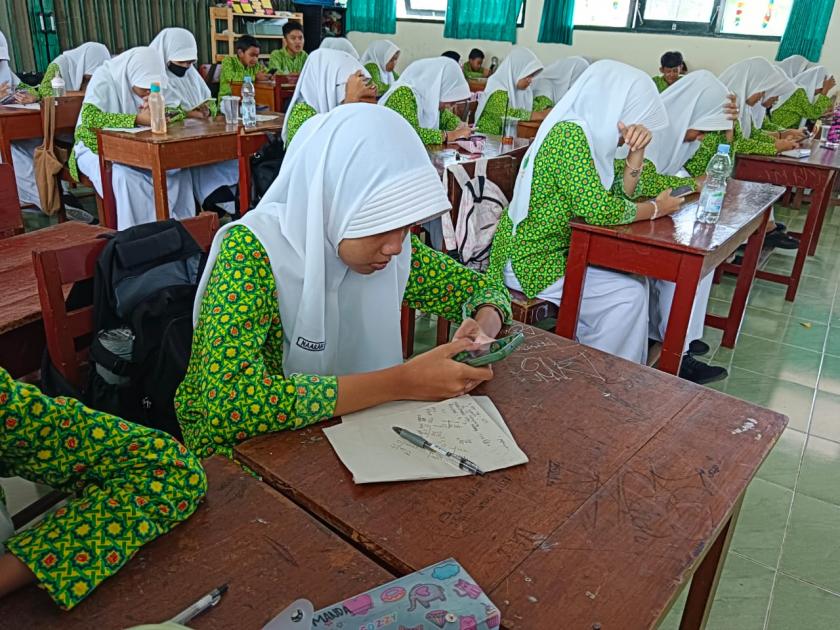 Hari Ketiga ALN, MTsN 3 Sleman Garap Literasi Sains dan Kesehatan & Olah Raga