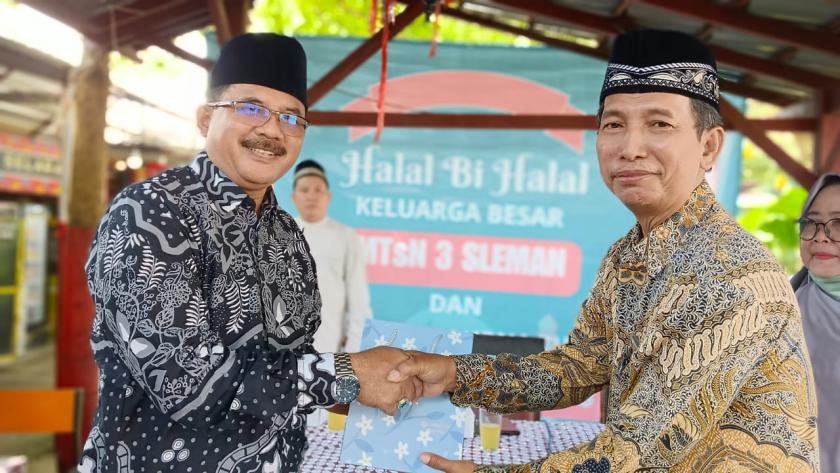 Akhiri Masa Tugas, Pengawas MTsN 3 Sleman Sampaikan Kata Pamit