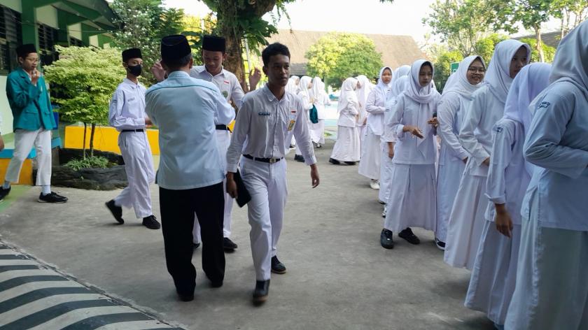 Siapkan ASPD yang Kondusif, MTs N 3 Sleman Adakan Pengondisian Siswa