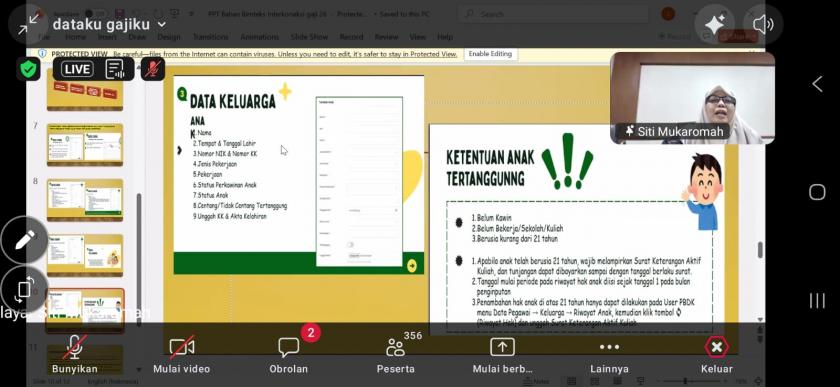 Tingkatkan Akurasi Data, Guru dan Pegawai MTsN 3 Sleman Ikuti Bimtek SIMPEG 5