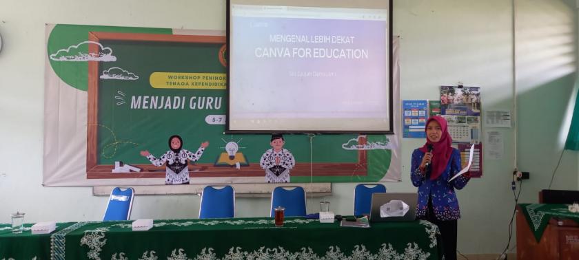 Guru MTsN 3 Sleman Berlatih Kombinasikan Metodologi dan Teknologi Menarik