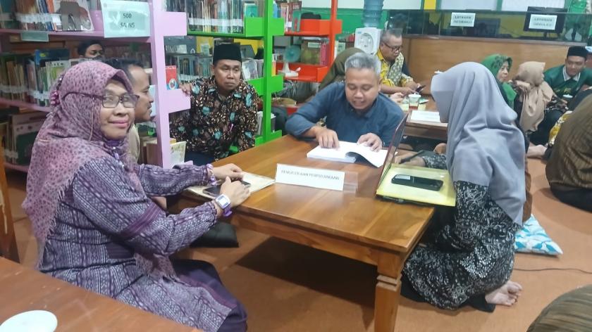 Persiapkan Akreditasi Perpustakaan MTs Negeri 3 Sleman, Komponen 6 Pendampingan