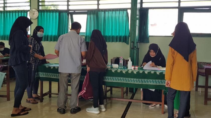 PPDB Reguler MTsN 3 Sleman Hari Pertama,  Antusiame Masyarakat Tinggi