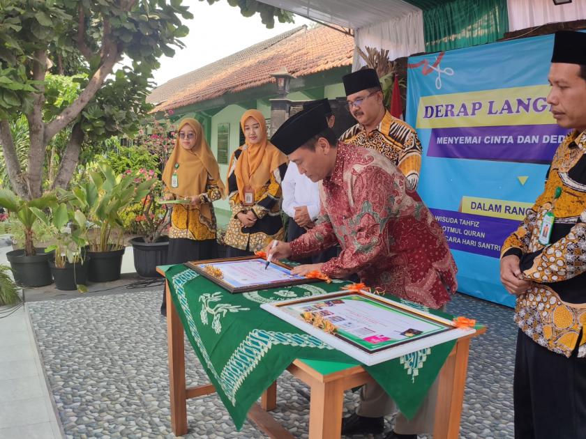 Kakanwil Kemenag DIY Luncurkan Aplikasi SIPS MTsN 3 Sleman