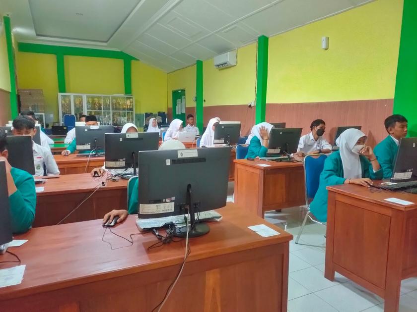 Tertib dan lancar, ASPD hari pertama di MTsN 3 Sleman berjalan tanpa hambatan