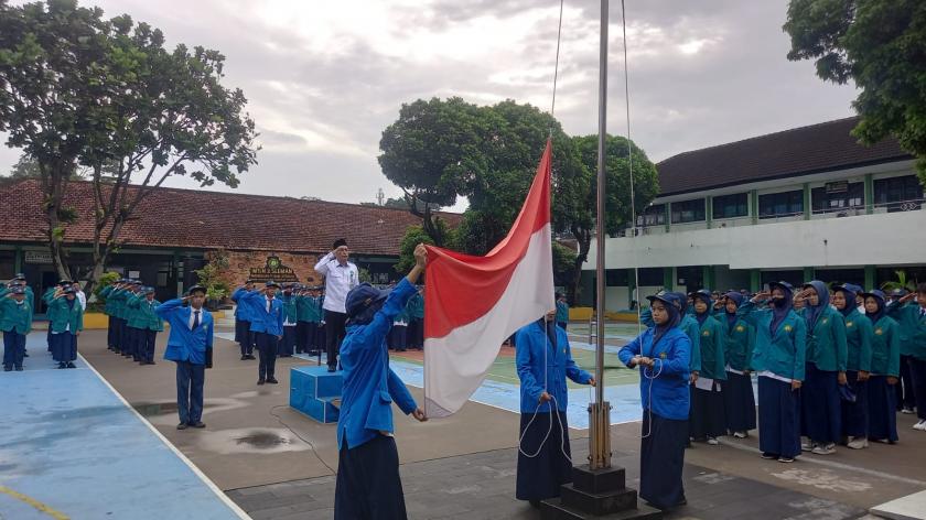 Pupuk Jiwa Patriotis, MTs Negeri 3 Sleman Gelar Upacara Harkitnas