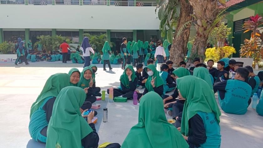 Tingkatkan Gizi pada Remaja, MTs N 3 Sleman Adakan Aksi Bergizi