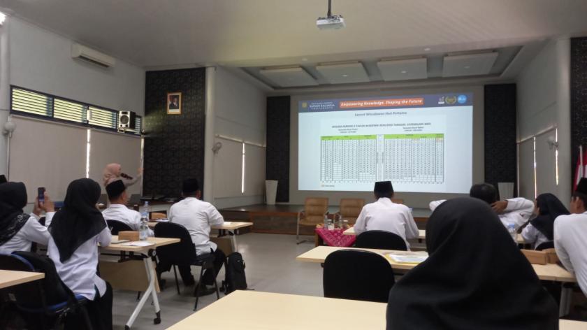 MTs Negeri 3 Sleman Ikuti Pembinaan dan Sosialisasi Forum Kepala Tata Usaha Madrasah Negeri