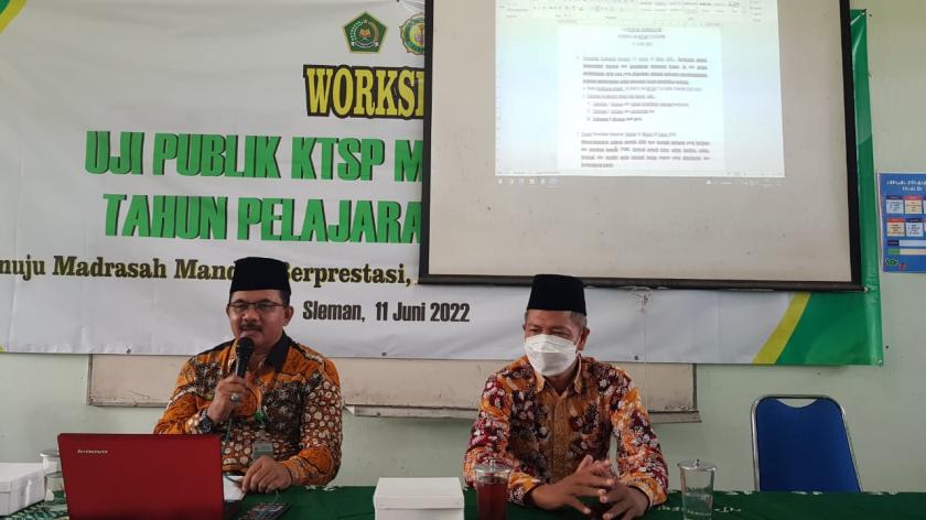 Persiapkan Tahun Ajaran 2022/2023 MTsN 3 Sleman Gelar Uji Publik KTSP MTsN 3 Sleman