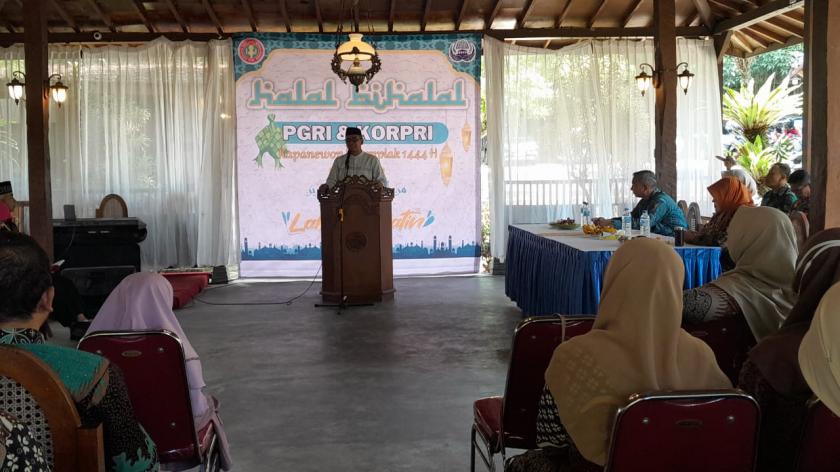 MTsN 3 Sleman Hadiri Syawalan PGRI dan KORPRI Kapanewon Ngemplak