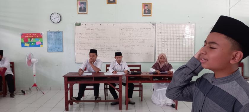 Jaring Muazin Berbakat, Maration MTsN 3 Sleman Gelar Lomba Azan
