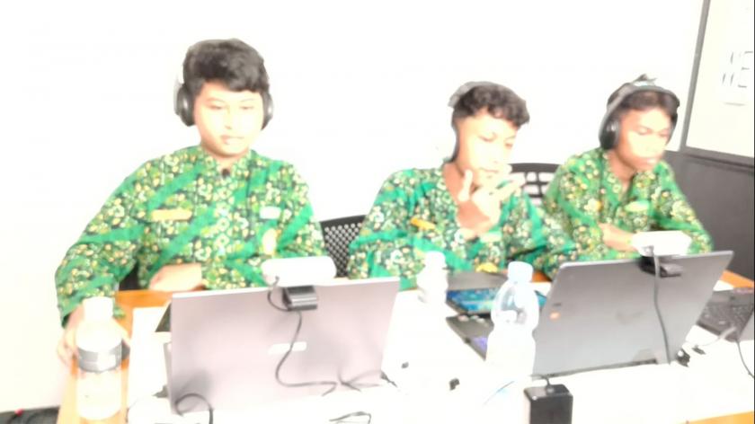 Tim Peneliti Putri dan Putra MTsN 3 Sleman Raih Kejuaraan Internasional