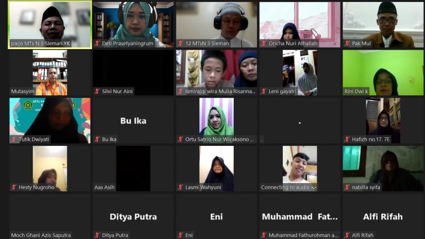 Jelang Pembelajaran Tatap Muka Penuh,  MTsN 3 Sleman Adakan Sosialisasi