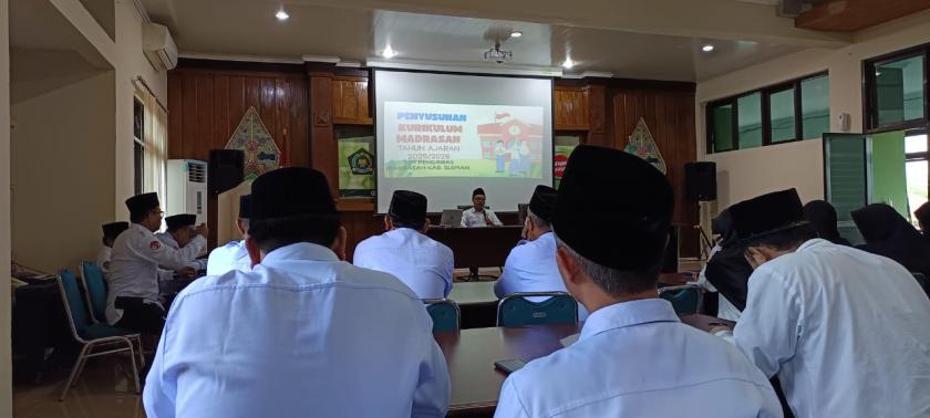 MTs N 3 Sleman Ikuti Pendampingan Penyusunan Kurikulum Madrasah TA 2025/2026