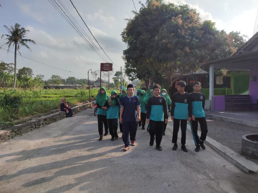 Sambut Hari Olahraga Nasional, MTsN 3 Sleman Gelar Program Matsanega Sehat