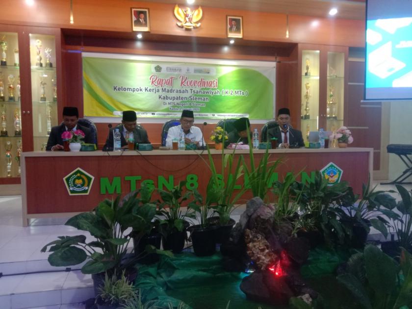 Kepala MTsN 3 Sleman Hadiri Rakor K2M Sleman