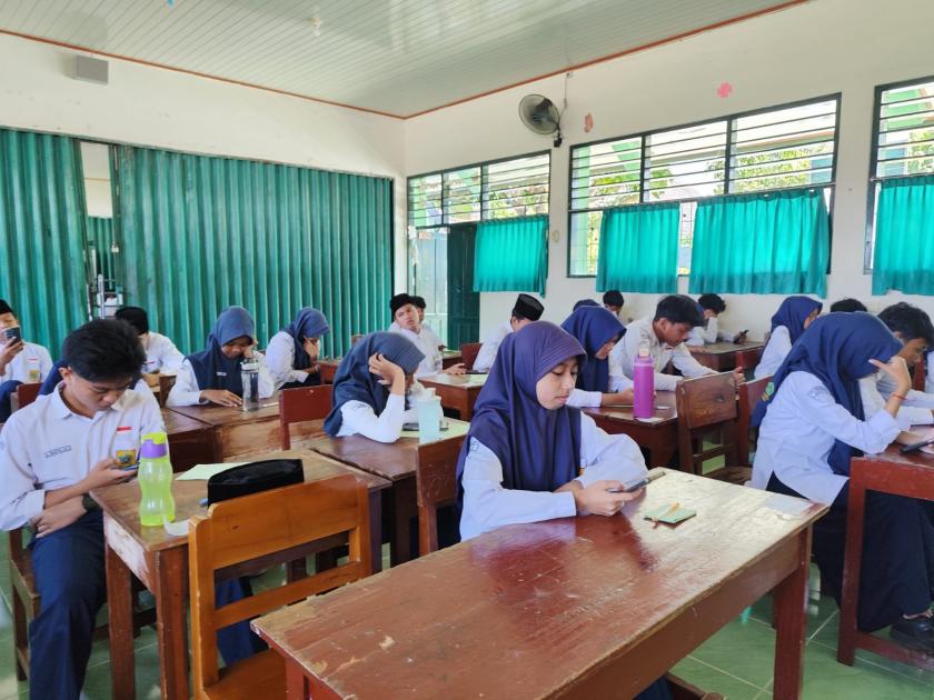 Gelora Semangat Ratusan Siswa MTs Negeri 3 Sleman Menggema di Arena ASTS Hari Kedua