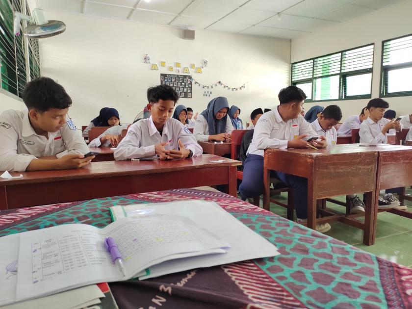ASAT Hari Kelima, Siswa MTs Negeri 3 Sleman Tak Surut Semangat