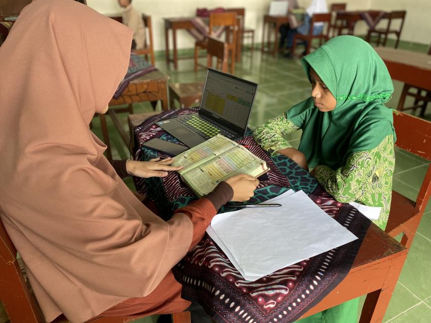 Tampil Percaya Diri, Puluhan Calon Siswa MTs Negeri 3 Sleman Ikuti Seleksi Tahfiz PPDB JPTT