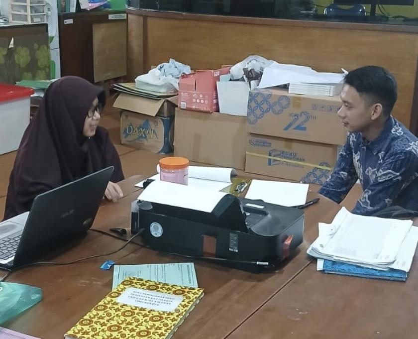 Perpustakaan Daarus Saaqofah  MTsN 3 Sleman Menjadi Tempat  Penelitian Mahasiswa  Pascasarjana UIN Sunan Kalijaga