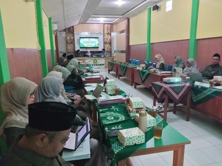 Mantapkan Persiapan Adiwiyata Kabupaten, MTsN 3 Sleman Gelar Rakor Penyambutan Tim Verifikator