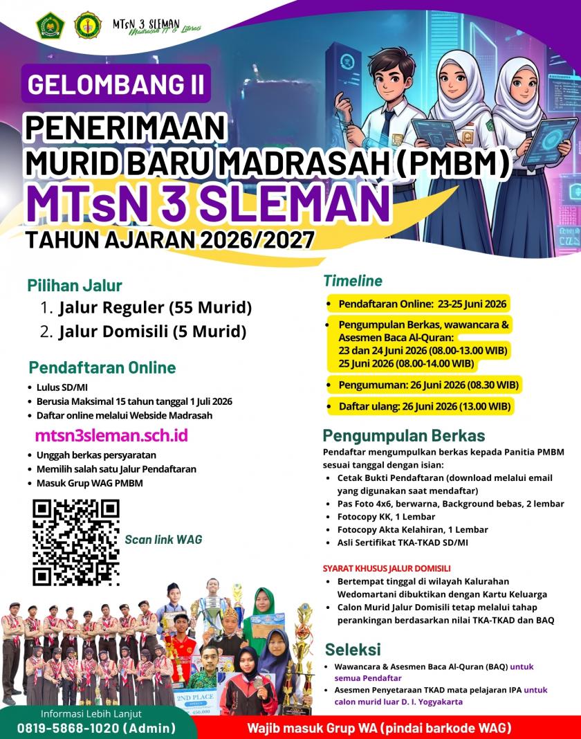 PMBM REGULER DAN DOMISILI TA 2025/2026 PMBM REGULER DAN DOMISILI TA 2025/2026