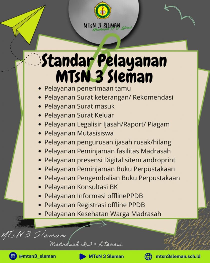 Standar Pelayanan